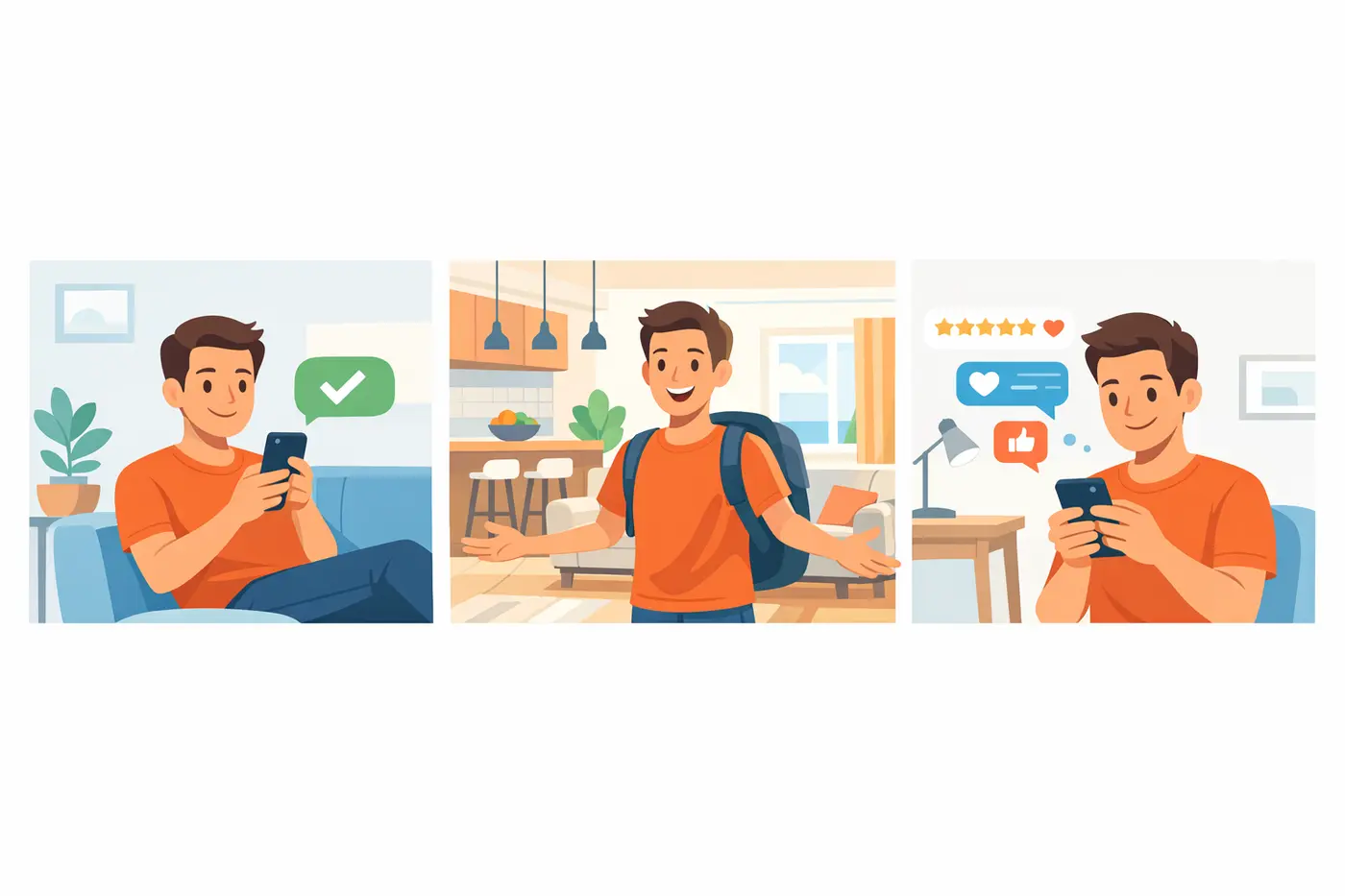 Le parcours client digital Guideo : avant, pendant et après le séjour dans une location saisonnière